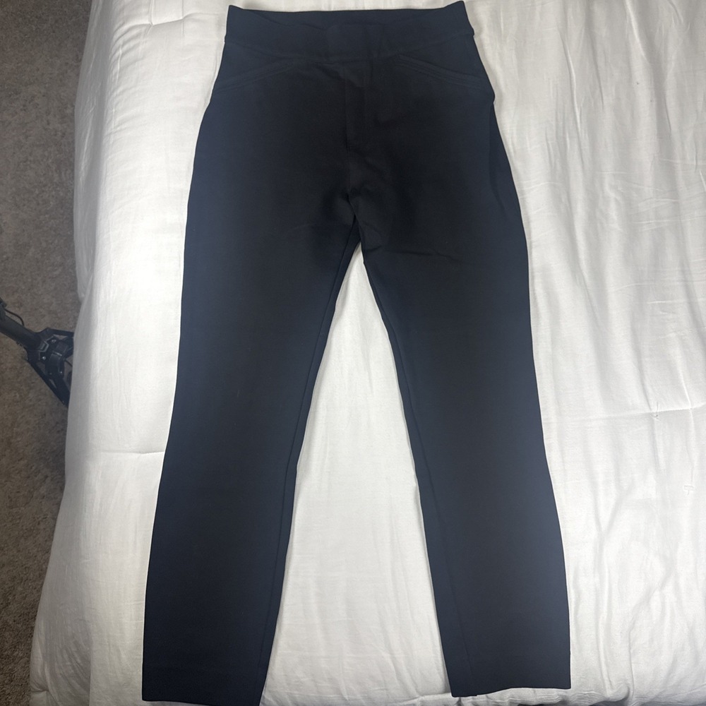 Spanx The Perfect Pants Slim Straight Black Stretch Small Workwear 20251R NWOT